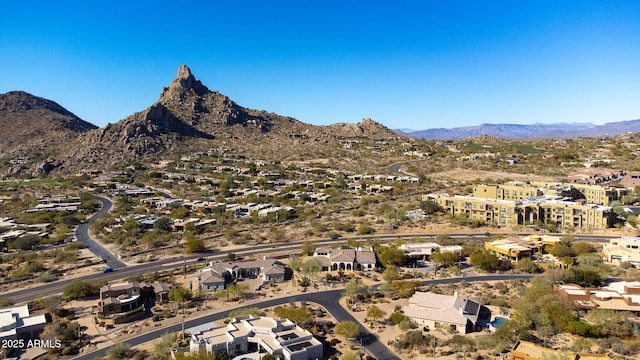 view of mountain feature