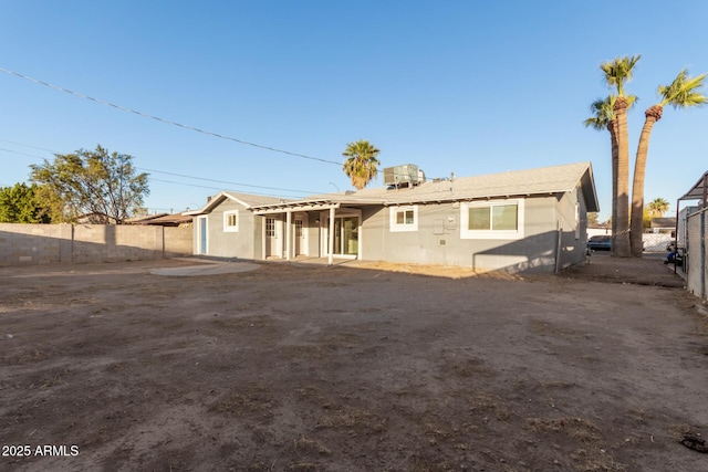 view of rear view of house