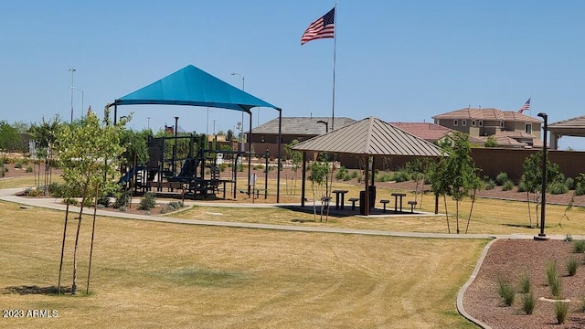 view of community play area