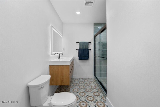4400 N 20th St, Phoenix, AZ 85016 - full bath featuring vanity and a shower stall