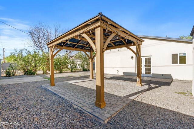 4400 N 20th St, Phoenix, AZ 85016 - view of patio / terrace featuring a gazebo