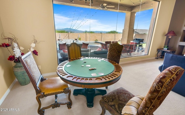 28309 N 156th Way, Scottsdale, AZ 85262 - recreation room featuring carpet floors, baseboards, and healthy amount of natural light