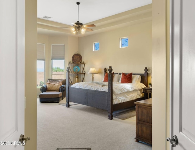 28309 N 156th Way, Scottsdale, AZ 85262 - carpeted bedroom with ceiling fan