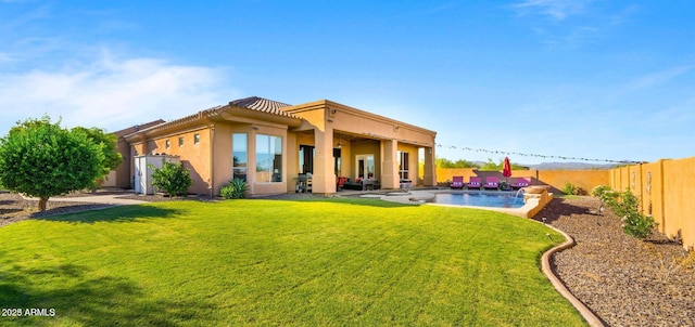 28309 N 156th Way, Scottsdale, AZ 85262 - back of property featuring stucco siding and a patio