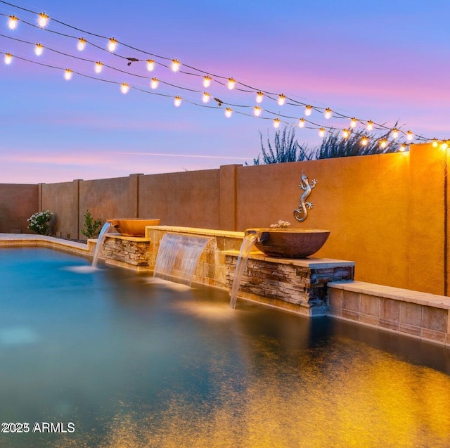 28309 N 156th Way, Scottsdale, AZ 85262 - view of patio terrace at dusk