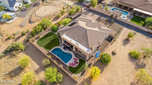 28309 N 156th Way, Scottsdale, AZ 85262 - view from above of property with a pool