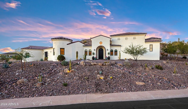 view of mediterranean / spanish-style home