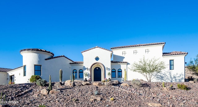 view of mediterranean / spanish-style home