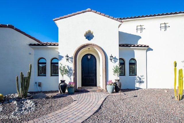 view of property entrance