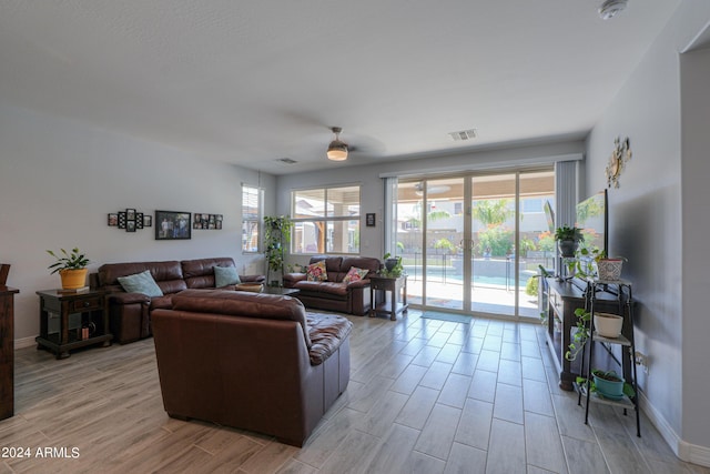 view of living room