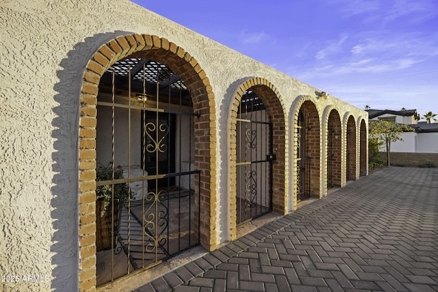view of storage room