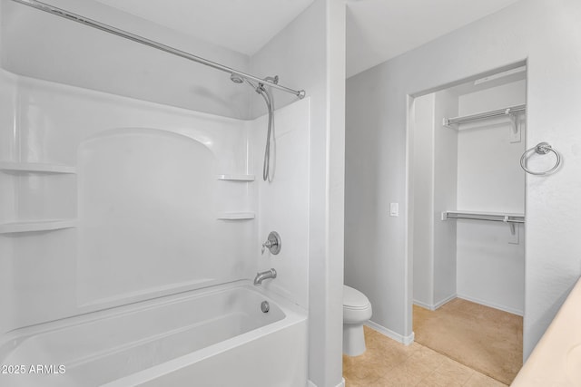 8071 W Georgetown Way, Florence, AZ 85132 - full bathroom with toilet,  shower combination, and baseboards