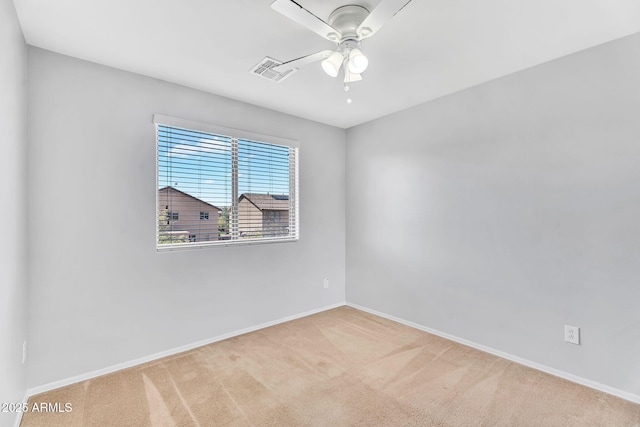 8071 W Georgetown Way, Florence, AZ 85132 - carpeted empty room with ceiling fan and baseboards