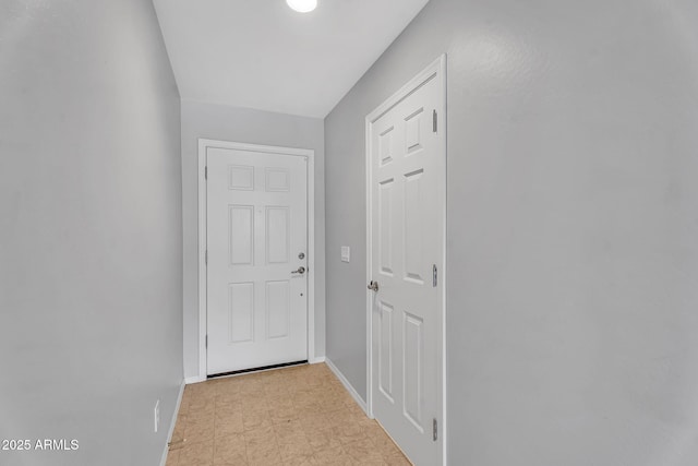 8071 W Georgetown Way, Florence, AZ 85132 - entryway featuring baseboards and light floors