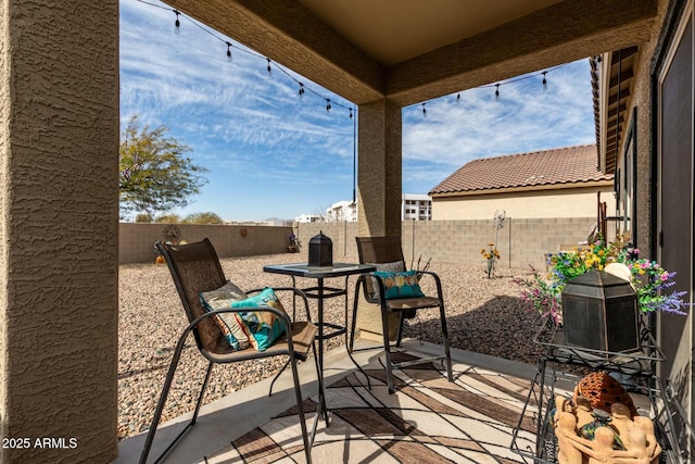 view of patio