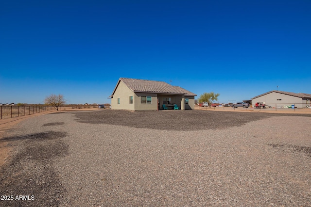 view of rear view of house