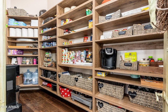 view of pantry