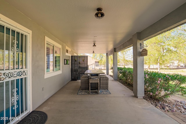 36641 N Railway St, San Tan Valley, AZ 85140 - view of patio / terrace with a porch