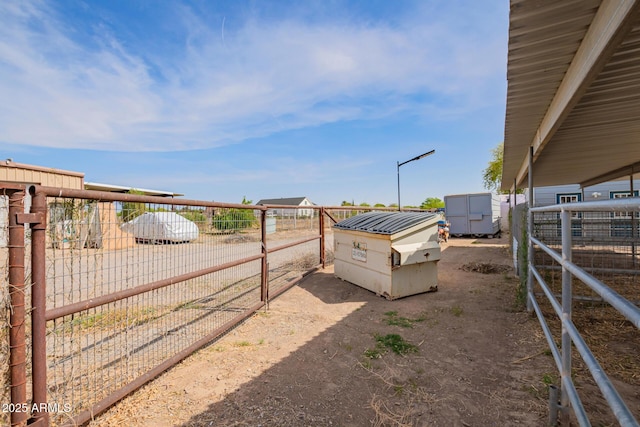 36641 N Railway St, San Tan Valley, AZ 85140 - view of yard with an outdoor structure