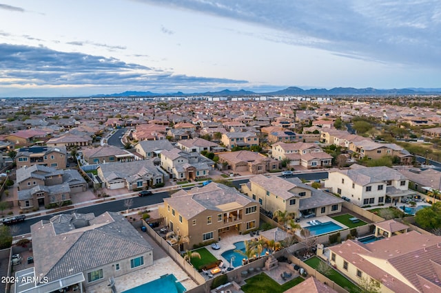 view of drone / aerial view