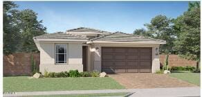 3129 S 155th Ln, Goodyear, AZ 85338 - view of front facade with a garage and driveway