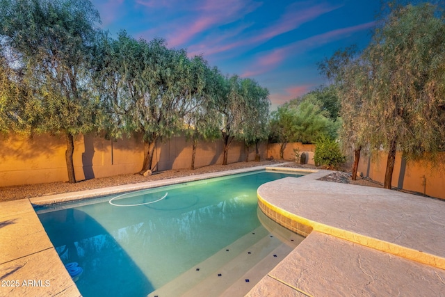 19275 N 88th Way, Scottsdale, AZ 85255 - view of pool with a fenced backyard and a patio