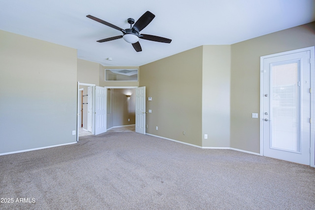 1470 W Bartlett Way, Chandler, AZ 85248 - carpeted empty room featuring ceiling fan and baseboards