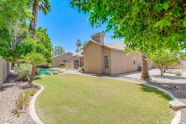 1470 W Bartlett Way, Chandler, AZ 85248 - view of yard featuring a patio area