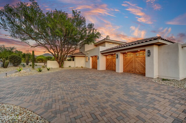 view of mediterranean / spanish home