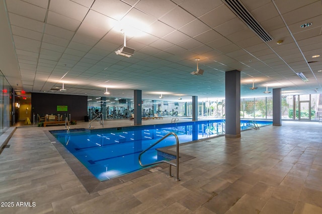 view of indoor pool