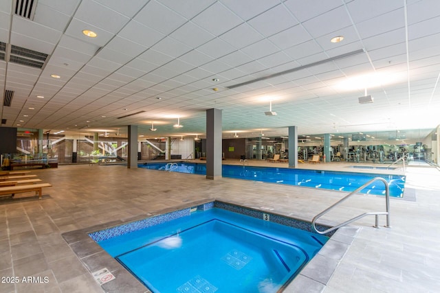 view of indoor pool