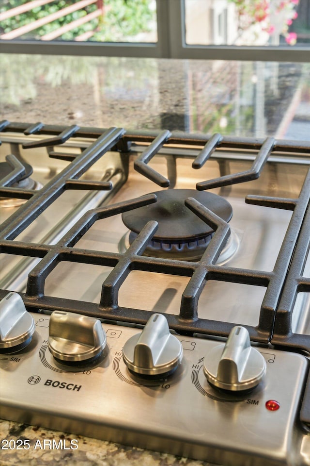 room details with stovetop