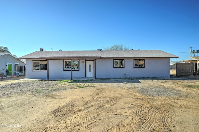 view of ranch-style home