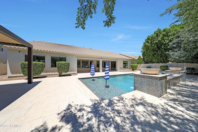 2859 E Los Altos Rd, Gilbert, AZ 85297 - view of pool with a patio area