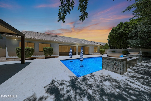 2859 E Los Altos Rd, Gilbert, AZ 85297 - view of pool with a patio area