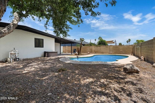 1939 E Alameda Dr, Tempe, AZ 85282 - view of pool with a fenced backyard