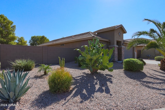 view of property exterior