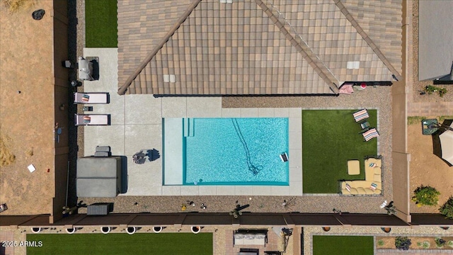 drone / aerial view