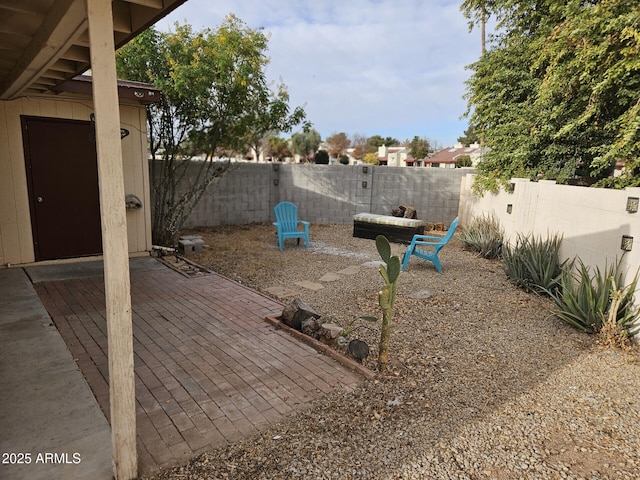 view of patio