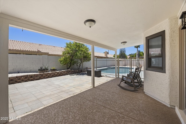843 E Vera Ln, Tempe, AZ 85284 - view of patio / terrace with a fenced backyard