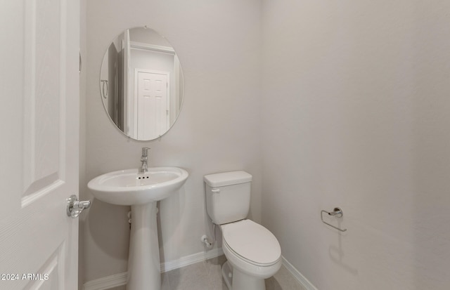 bathroom with toilet