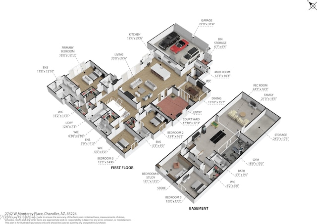 view of layout