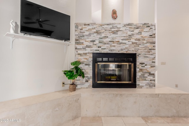 5237 N 106th Ave, Glendale, AZ 85307 - detailed view of a tiled fireplace
