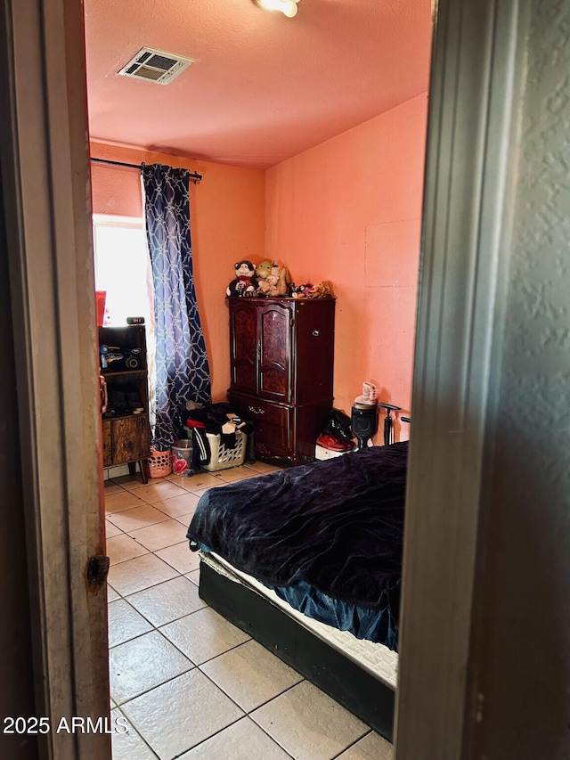 view of tiled bedroom