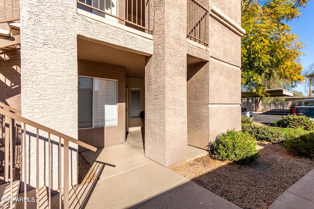 view of property entrance