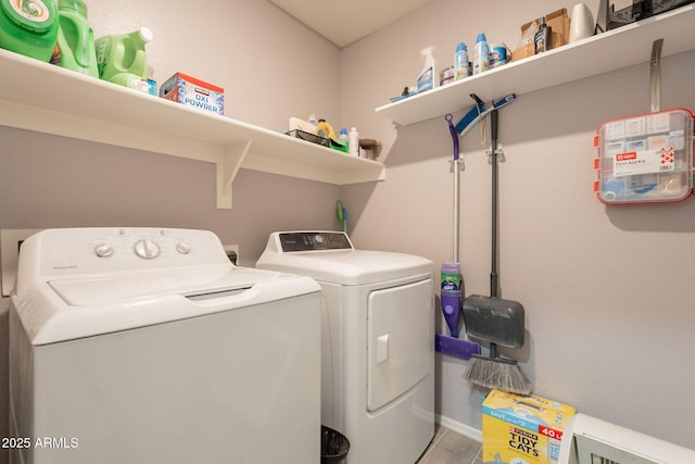 7238 N 126th Ln, Glendale, AZ 85307 - laundry area with separate washer and dryer