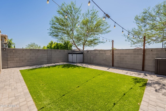 7238 N 126th Ln, Glendale, AZ 85307 - fenced backyard featuring a patio