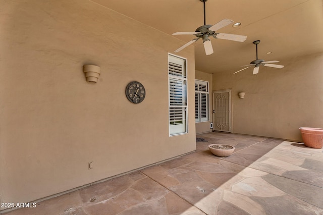 10809 W Harmony Ln, Peoria, AZ 85373 - view of patio featuring a ceiling fan