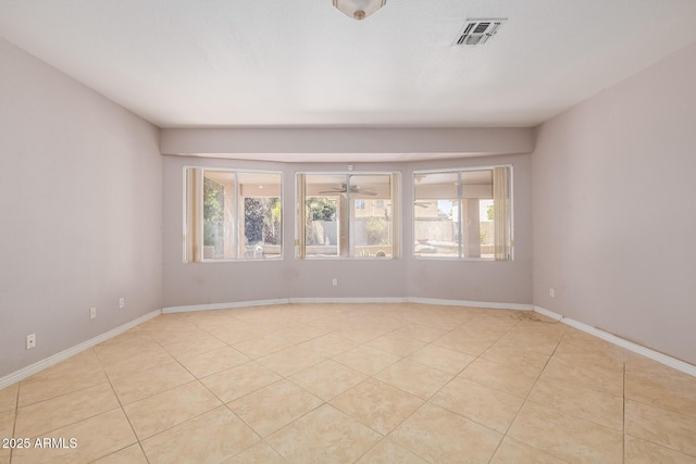 728 W Sandra Ter, Phoenix, AZ 85023 - unfurnished room with light tile patterned floors and ceiling fan