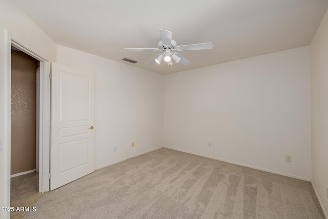 728 W Sandra Ter, Phoenix, AZ 85023 - spare room featuring carpet and ceiling fan